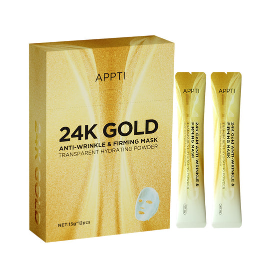 APPTI 24k Gold Anti-wrinkle & Firming Mask 15g*12pcs