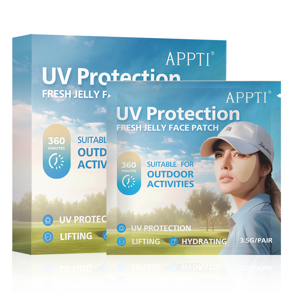 APPTI UV Protection Fresh Jelly Face Patch 5pairs/box